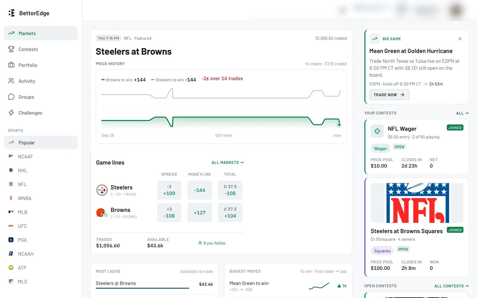 How to Place a Bet on BettorEdge