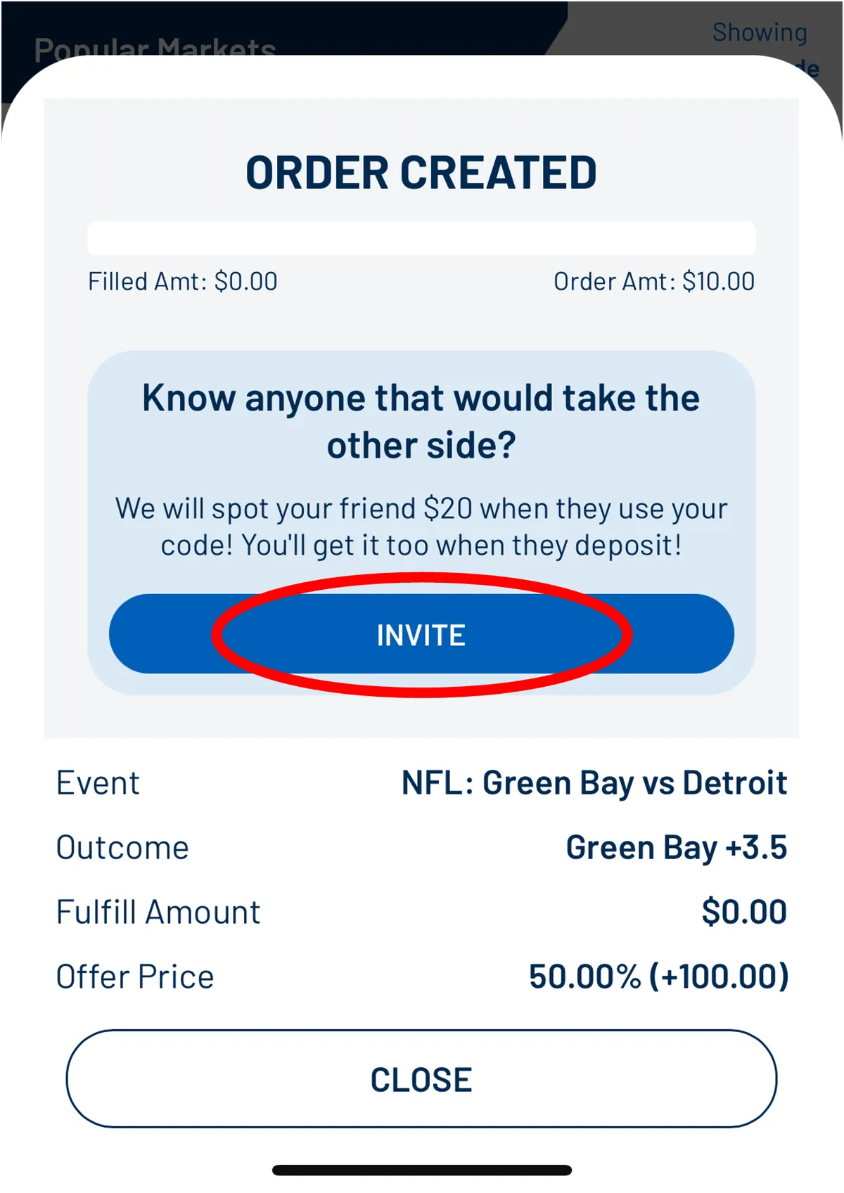 Share Sports Betting Content