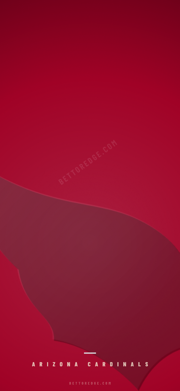 Arizona Cardinals phone wallpaper, tonal design