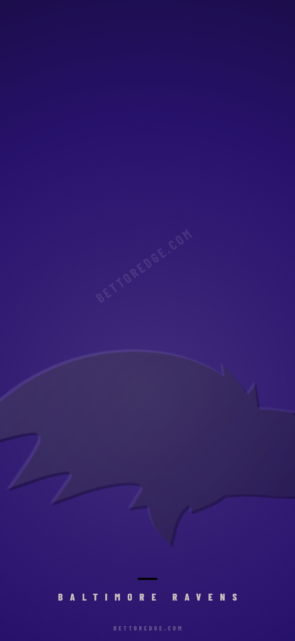 Baltimore Ravens phone wallpaper, tonal design