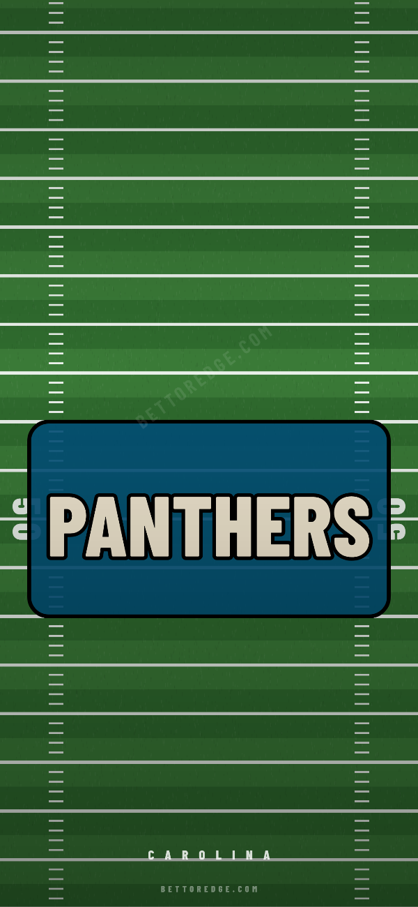 Carolina Panthers phone wallpaper, home ice design