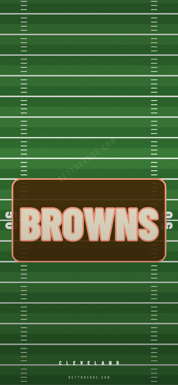 Cleveland Browns phone wallpaper, home ice design