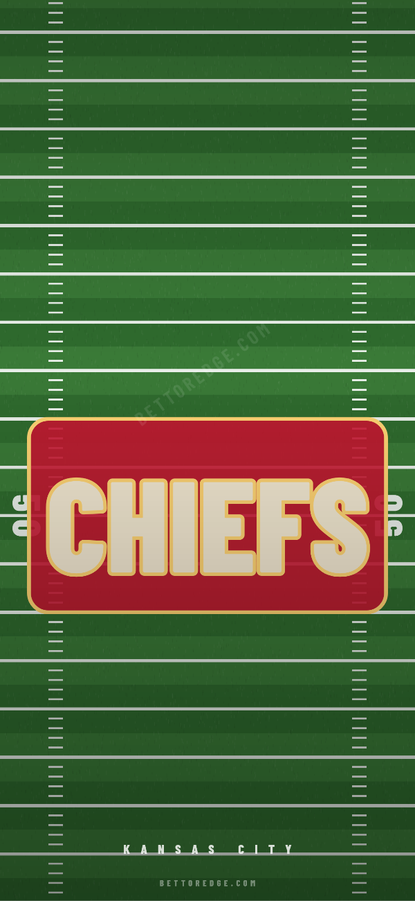Kansas City Chiefs phone wallpaper, home ice design