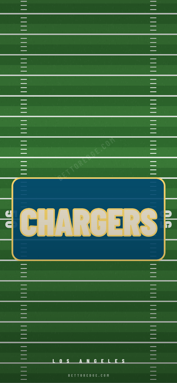 Los Angeles Chargers phone wallpaper, home ice design