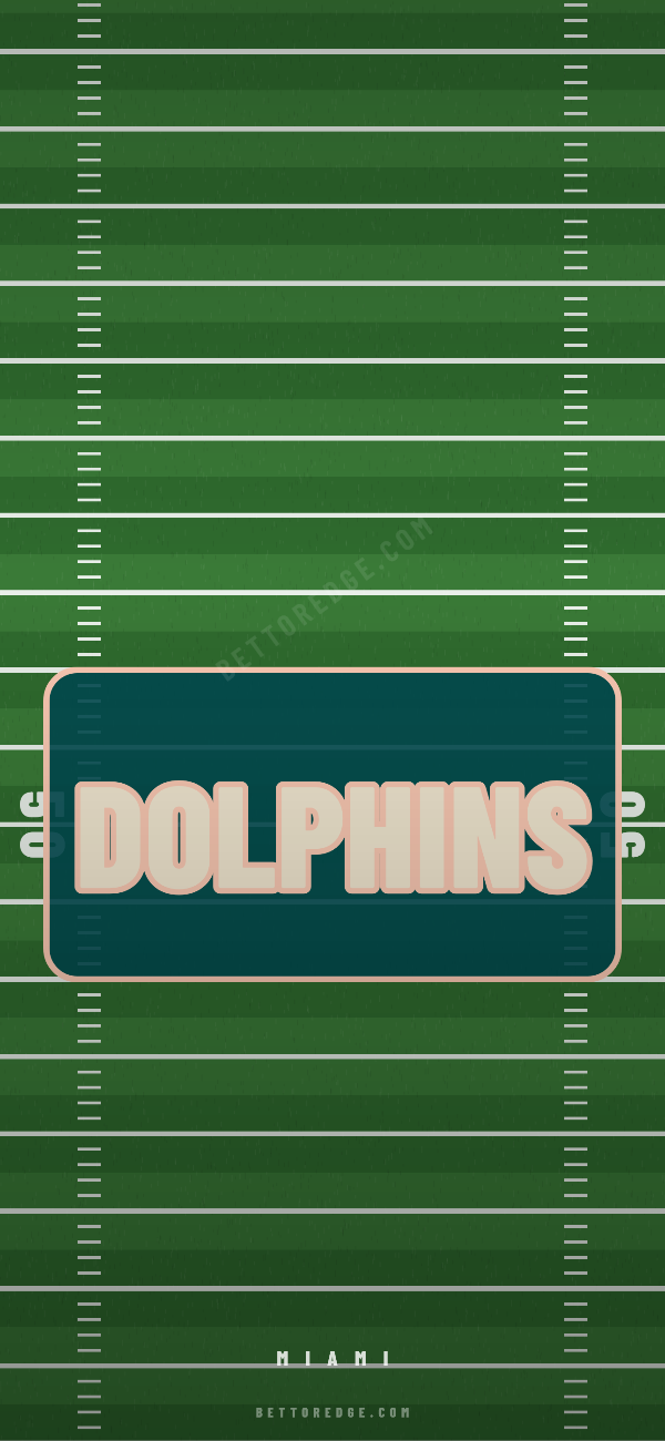 Miami Dolphins phone wallpaper, home ice design