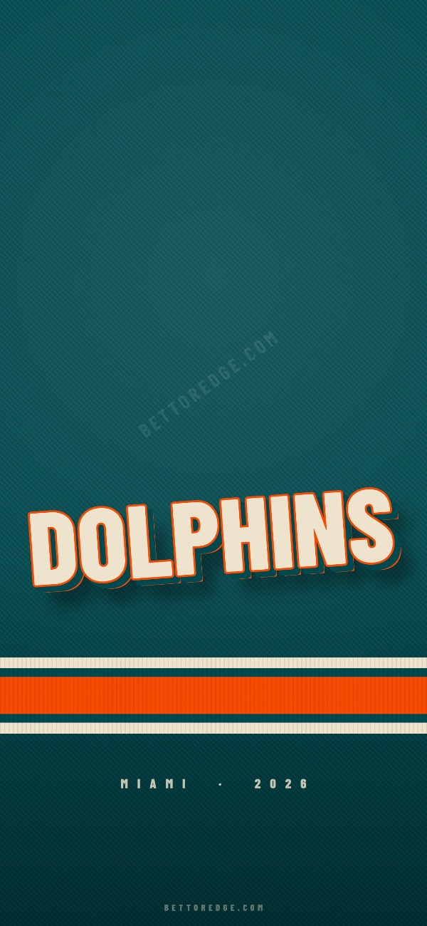Miami Dolphins phone wallpaper, sweater design