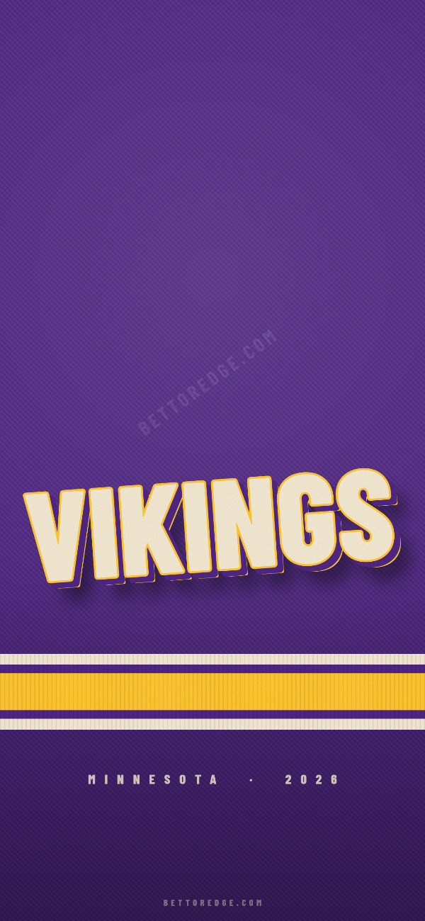 Minnesota Vikings phone wallpaper, sweater design