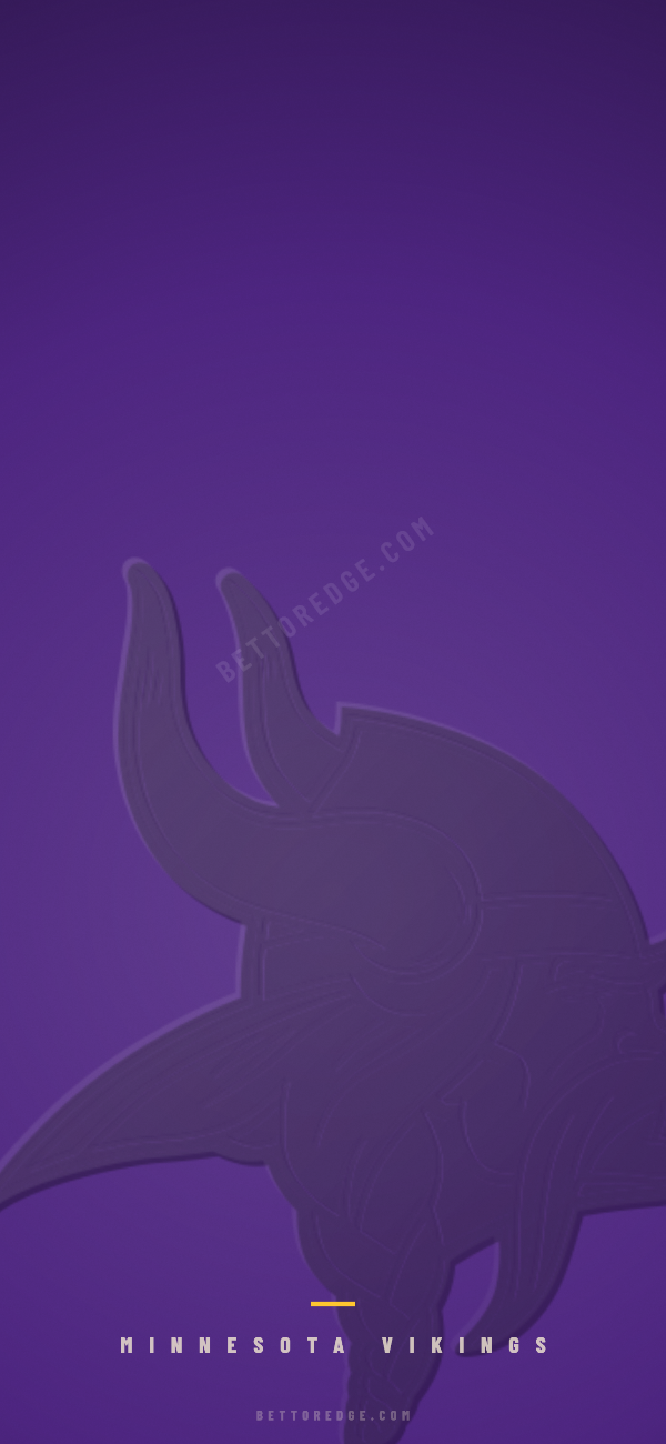 Minnesota Vikings phone wallpaper, tonal design