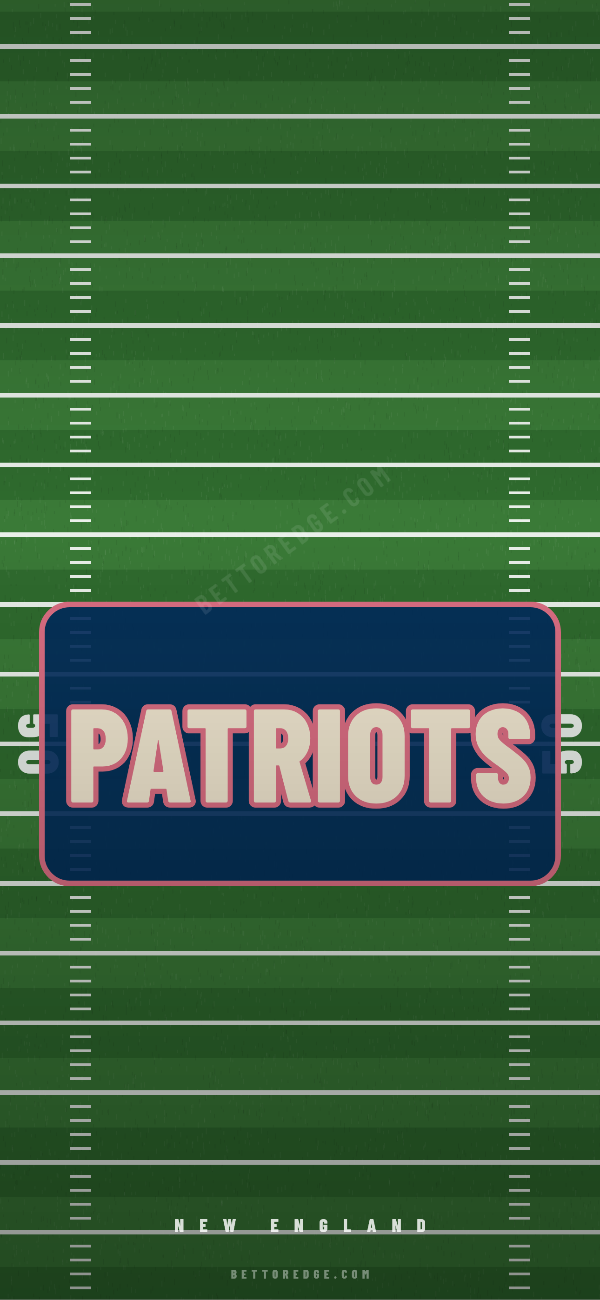 New England Patriots phone wallpaper, home ice design