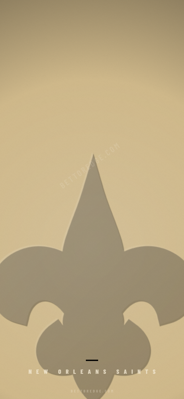 New Orleans Saints phone wallpaper, tonal design