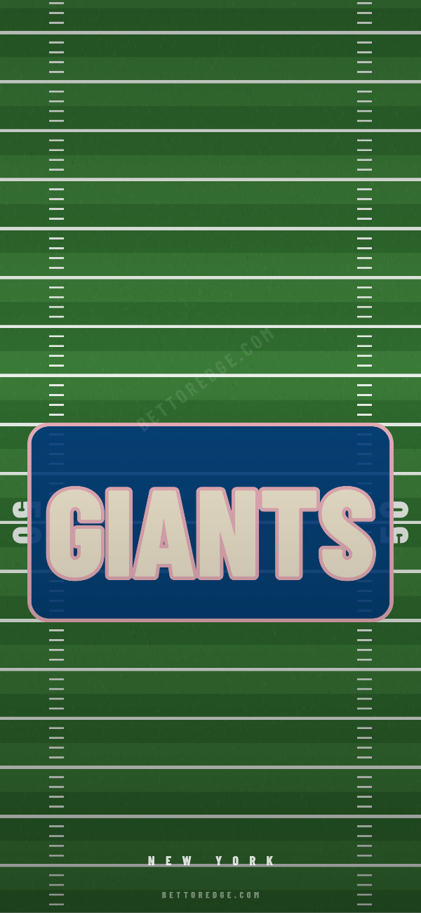 New York Giants phone wallpaper, home ice design