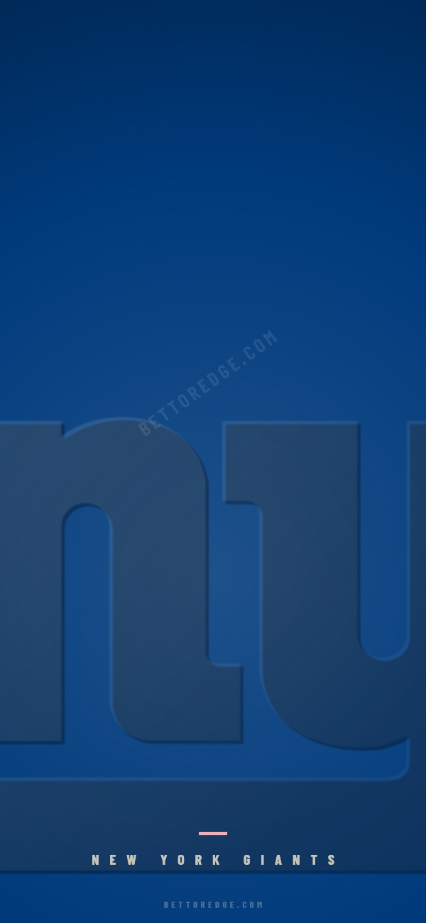 New York Giants phone wallpaper, tonal design