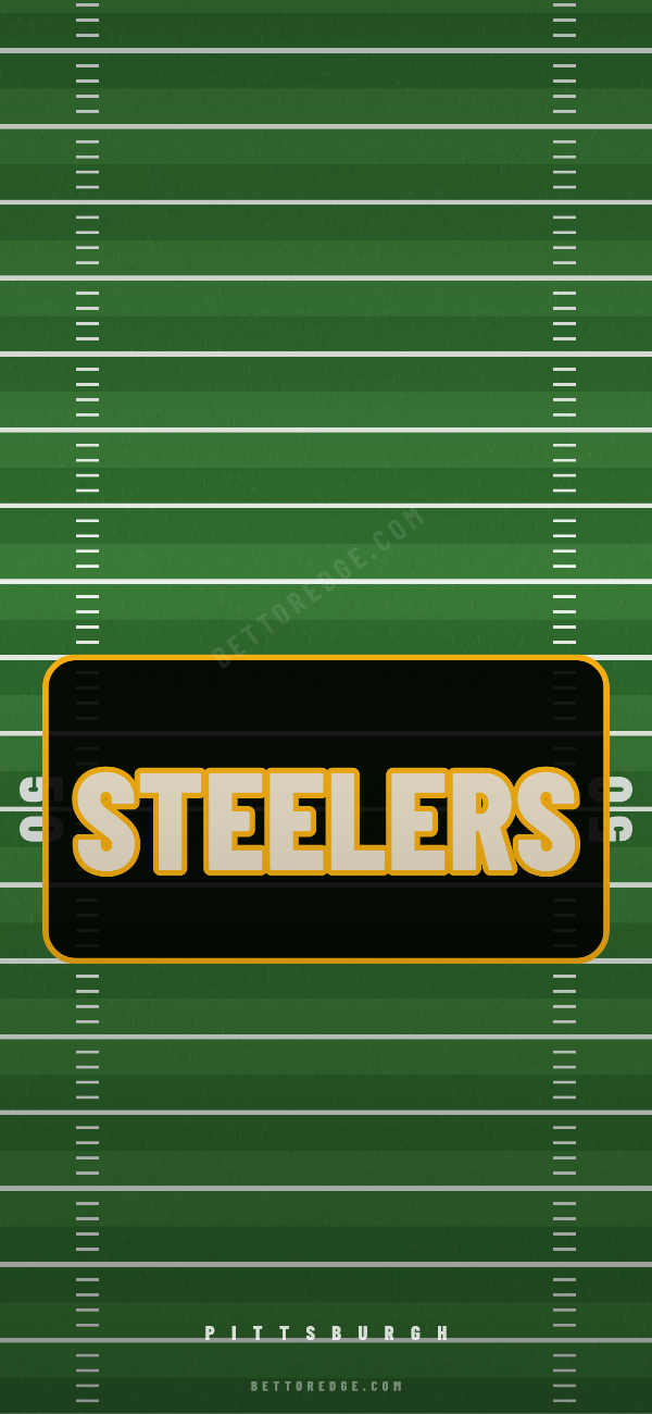 Pittsburgh Steelers phone wallpaper, home ice design