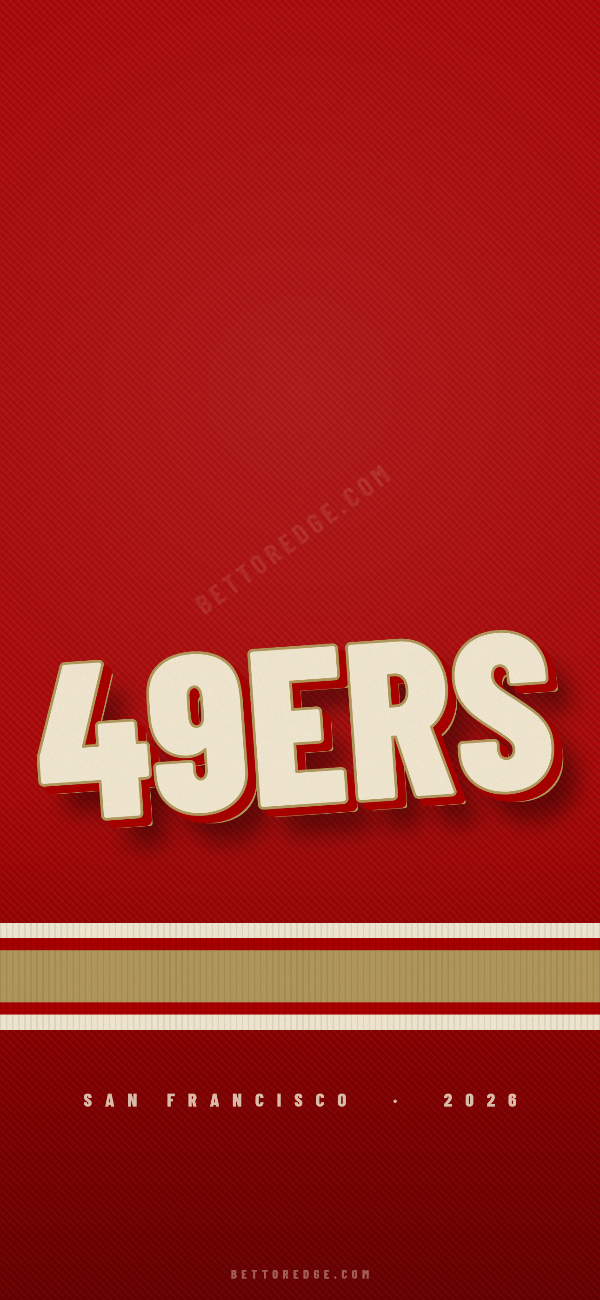 San Francisco 49ers phone wallpaper, sweater design