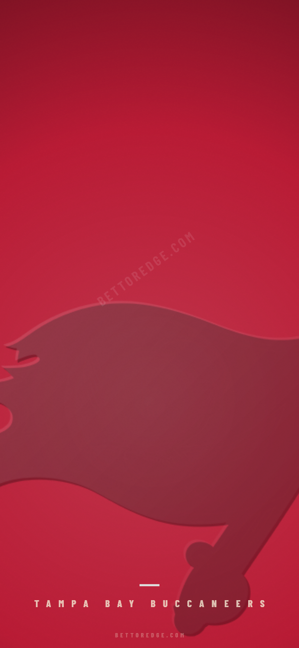 Tampa Bay Buccaneers phone wallpaper, tonal design