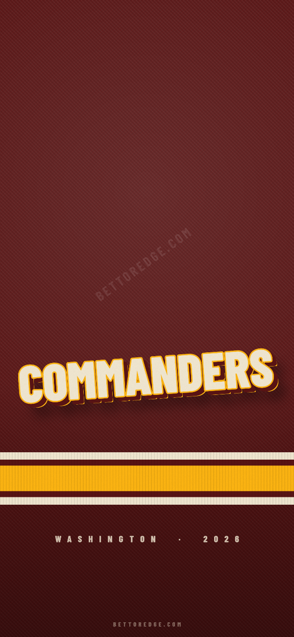 Washington Commanders phone wallpaper, sweater design